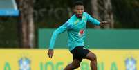 Wallace, durante treinamento da Seleção Olímpica no CT do Palmeiras (Foto: Marco Galvão/CBF)  Foto: Lance!