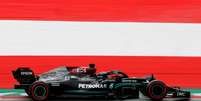 Lewis Hamilton desbancou Max Verstappen no TL2 desta sexta-feira na Áustria   Foto: LAT Images/Mercedes / Grande Prêmio