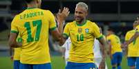 Neymar deu a assistência para o gol de Paquetá (Foto: Lucas Figueiredo/CBF)  Foto: Lance!