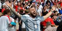 Torcedores da Inglaterra na Eurocopa (JUSTIN TALLIS / POOL / AFP)  Foto: Lance!