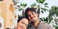 Gabriel e Simone Medina (Foto: Reprodução/Instagram)  Foto: Lance!
