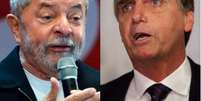 Lula e Jair Bolsonaro são candidatos competitivos para a eleição presidencial de 2022.  Foto: Antonio Cruz e Valter Campanato/Agência-Brasil / Estadão Conteúdo