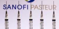 Imagens da vacina do laboratório francês Sanofi Pasteur   Foto: Rafael Henrique / SOPA Images/Si  / Reuters