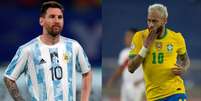 Messi e Neymar se destacaram nesta Copa América (Montagem LANCE!)  Foto: Lance!