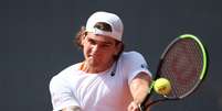 Thiago Wild durante o jogo que fez nesta quarta-feira no ATP 500 de Hamburgo  Foto: Cathrin Mueller/Reuters