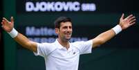 Novak Djokovic comemora título de Wimbledon
11/07/2021
Pool via REUTERS/David Gray  Foto: Reuters
