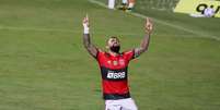 Gabigol é o segundo maior artilheiro do time carioca no Campeonato Brasileiro  Foto: San Jr/Estadão Conteúdo / Estadão Conteúdo