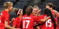 Seleção do Canadá empatou com Japão na estreia do futebol feminino na Olimpíada de Tóquio (Divulgação/Canadá)  Foto: Lance!