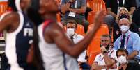 Macron e Jill Biden assistem EUA derrotarem a França no basquete 3x3 feminino
24/07/2021
REUTERS/Andrew Boyers  Foto: Reuters
