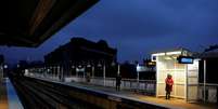Estação de trem em Chicago
16/03/2020
REUTERS/Joshua Lott  Foto: Reuters