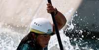 Ana Sátila avança à semifinal na canoagem slalom k1 da Olimpíada  Foto: Stoyan Nenov