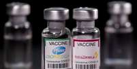 Frascos de vacina contra a Covid-19 da Pfizer-BioNTech e AstraZeneca
19/03/2021 REUTERS/Dado Ruvic/Ilustração  Foto: Reuters