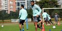 Caio Paulista, durante treinamento do Fluminense no CT Carlos Castilho (Foto: Mailson Santana/Fluminense FC)  Foto: Lance!