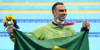 Fernando Scheffer conquista bronze nos 200m livre em Tóquio  Foto: Rob Schumacher