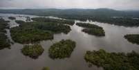 Área do rio Xingu inundada para a construção da usina de Belo Monte 
23/11/2013
REUTERS/Paulo Santos   Foto: Reuters