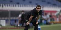 André Jardine na vitória do Brasil sobre a Arábia Saudita nesta quarta-feira nos Jogos Olímpicos de Tóquio Lucas Figueiredo CBF  Foto: Lucas Figueiredo / CBF