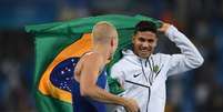 Sam Kendricks foi bronze nos Jogos Olímpicos Rio 2016 (Foto: Johannes EISELE / AFP)  Foto: Lance!