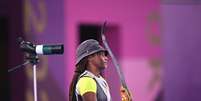 Ane Marcelle dos Santos durante competição nesta quinta-feira nos Jogos Olímpicos de Tóquio Clodagh Kilcoyne/Reuters  Foto: Clodagh Kilcoyne  / Reuters