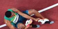 Paulo está nas semifinais dos 100m rasos, a prova mais nobre do atletismo (Foto: Divulgação/Twitter Time Brasil)  Foto: Lance!