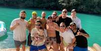 Neymar está curtindo férias com os amigos  Foto: Reprodução/Instagram