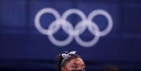 Simone Biles nos Jogos de Tóquio
 27/7/2021   REUTERS/Mike Blake  Foto: Reuters