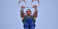 Arthur Zanetti ficou sem pódio nos Jogos Olímpicos de Tóquio (Lionel BONAVENTURE/AFP)  Foto: Lance!