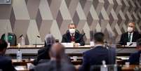 Senadores prticipam de reunião da CPI da Covid em junho
10/06/2021
REUTERS/Adriano Machado  Foto: Reuters