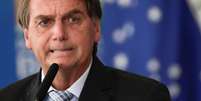 Presidente Jair Bolsonaro durante cerimônia em Brasília
10/03/2021 REUTERS/Ueslei Marcelino  Foto: Reuters