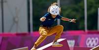 Rayssa Leal compete no skate durante Olimpíada de Tóquio
26/07/2021 Geoff Burke-USA TODAY Sports  Foto: Reuters