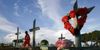 Túmulos de vítimas da Covid-19 em cemitério de Manaus (AM) 
07/07/2021
REUTERS/Bruno Kelly  Foto: Reuters