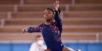 Simone Biles conquistou a medalha de prata e de bronze na Olimpíada de Tóquio (FOTO: Loic VENANCE/AFP)  Foto: Lance!