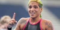 Ana Marcela Cunha comemora medalha de ouro conquistada na Tóquio 2020
04/08/2021 Kareem Elgazzar-USA TODAY Sports  Foto: Reuters