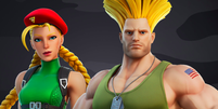 Cammy e Guile estão em Fortnite   Foto: Divulgação/Epic Games / Tecnoblog