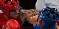 Bia Ferreira vence finlandesa e vai à final do boxe nos Jogos Olímpicos (LUIS ROBAYO/AFP)  Foto: Lance!
