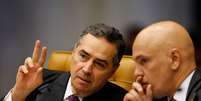 Ministros do STF Luís Roberto Barroso e Alexandre de Moraes
04/04/2018
REUTERS/Adriano Machado  Foto: Reuters
