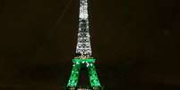 O PSG também reservou a Torre Eiffel para anunciar Neymar (Foto: Reprodução de internet)  Foto: Lance!