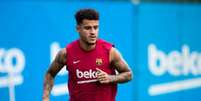 Coutinho não jogou pelo Barcelona a em 2021 (Foto: Sara Gordon/Barcelona)  Foto: LANCE!