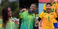 Brasil conquistou 21 medalhas em Tóquio, sendo sete ouros, seis pratas e oito bronzes (AFP)  Foto: Lance!