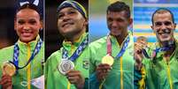 Brasil quebrou recordes de medalhas em Tóquio (Foto: AFP)  Foto: Lance!
