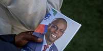 Fotografia do presidente assassinado do Haiti, Jovenel Moise
REUTERS/Ricardo Arduengo  Foto: Reuters