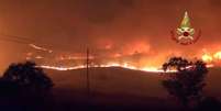 Sul do país tem sido devastado pelo fogo desde julho  Foto: ANSA / Ansa - Brasil