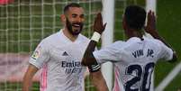 Benzema tem quase 200 gols na história do Campeonato Espanhol (Foto: GABRIEL BOUYS / AFP)  Foto: Lance!