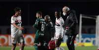 Marquinhos se lesionou contra o Palmeiras, pelo Campeonato Brasileiro (Foto. Rubens Chiri/São Paulo FC)  Foto: Lance!