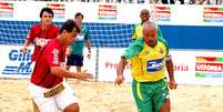 Junior alavancou o Beach Soccer e conquistou seis copas do mundo com a Seleção Foto: Reprodução)  Foto: Lance!