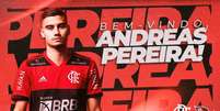 Andreas Pereira é o novo reforço do Flamengo (Foto: Reprodução/Flamengo)  Foto: Lance!