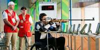 Galvani é o único representante brasileiro do tiro esportivo na Paralímpiada (Crédito: CPB)  Foto: Lance!