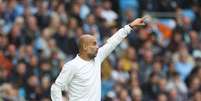 Técnico Pep Guardiola deve ficar no time inglês 21/08/2021
Action Images vaa Reuters/Lee Smith   Foto: Reuters