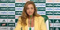 Investidora do Palmeiras, Leila pereira tenta a presidência do clube  Foto: Divulgação|Palmeiras / Estadão