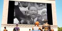 Discurso histórico “Eu Tenho um Sonho”, de Martin Luther King Jr., pode ser visto em Fortnite   Foto: Divulgação/Epic Games / Tecnoblog