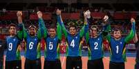 Time do Brasil de goalball masculino (Foto: Divulgação/CBDV)  Foto: LANCE!